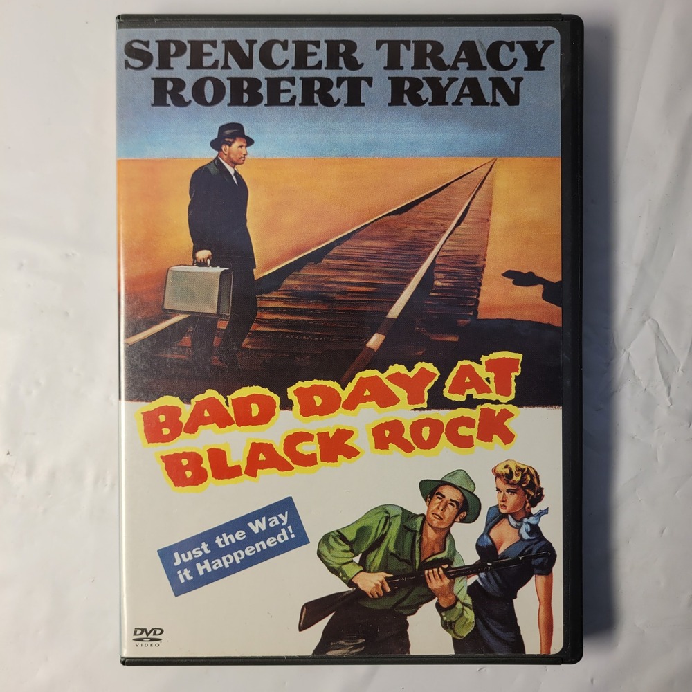 Warner Home Video Bad Day at Black Rock DVD Spencer Tracy Robert Ryan Thriller